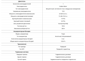 Гольфкар Elecar 5E-TIGARBO 4G