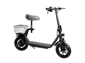 Электросамокат Kugoo C1 Plus с сиденьем