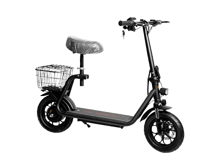 Электросамокат Kugoo C1 Plus с сиденьем