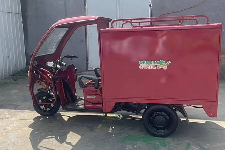 Электротрицикл грузовой Green Camel Тендер C1500 (60V 1000W) BOX, понижающая