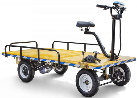 Платформенная тележка электрическая Rutrike СКЛАД 1800