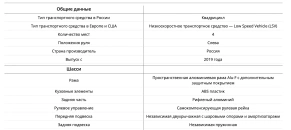 Гольфкар Elecar 5E-TIGARBO 2 Cabrio