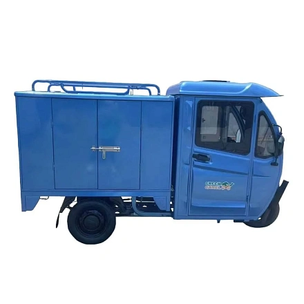 Электротрицикл грузовой Green Camel Тендер E1500 (60V 1200W) кабина, BOX, понижающая