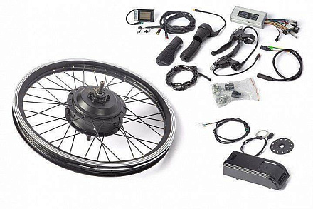 КОМПЛЕКТ Eltreco 48V 500W LCD 20"