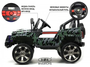 Детский электромобиль Rivertoys Jeep T008TT 4WD