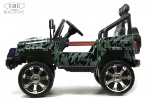 Детский электромобиль Rivertoys Jeep T008TT 4WD