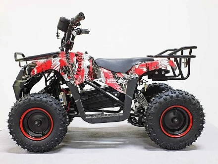 Электроквадроцикл Green Camel Гоби K45 (36V 800W R6 Цепь) быстросъем, ножной тормоз