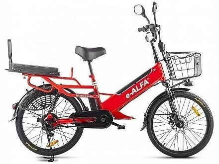 Электровелосипед Green City e-ALFA GL