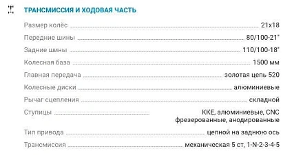 Мотоцикл AVANTIS ENDURO 300 EFI CBS EXCLUSIVE ARS (2022) ПТС