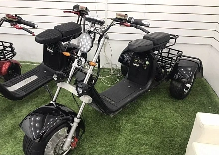 Электроскутер GT Citycoco X11 TRIKE
