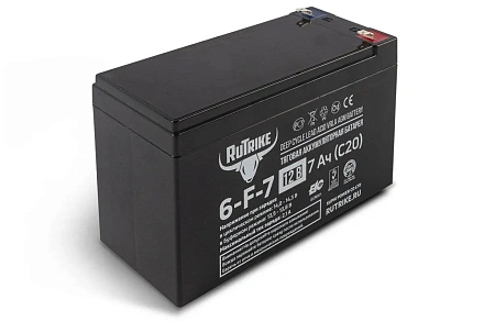 Тяговый гелевый аккумулятор RuTrike 6-F-7 (12V7A/H C20)