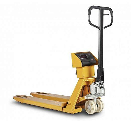 Гидравлическая тележка с весами Rutrike Паллет 3000