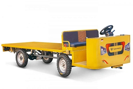 Платформенная тележка электрическая Rutrike ТРАНСПОРТЕР