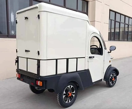 Электротрицикл грузовой Green Camel Тендер 5-Квадро (72V 2500W) закрытые кабина и кузов