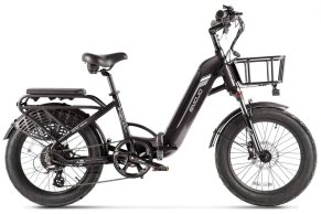 Электровелосипед Eltreco BOBCAT PRO с корзиной