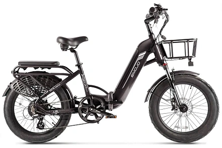 Электровелосипед Eltreco BOBCAT PRO с корзиной