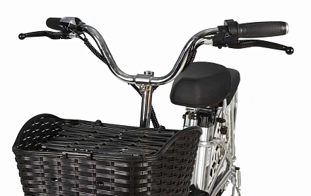 Электровелосипед GT V6 с корзиной