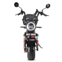 Электроскутер WHITE SIBERIA MINI R 2.0 1200W BLACK