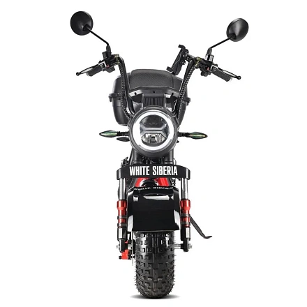 Электроскутер WHITE SIBERIA MINI R 2.0 1200W BLACK