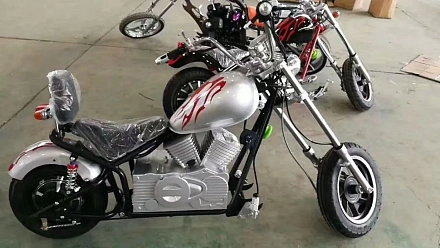 Электромотоцикл Green Camel Чоппер C100 (60V 1000W R12)