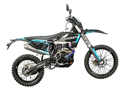 Мотоцикл Avantis ENDURO 300 CARB PRO EXCLUSIVE (CBS300/174MN-3 DESIGN HS ЧЕРНЫЙ) ARS ПТС