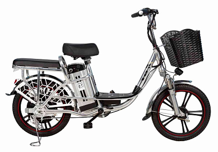 Электровелосипед GT V6 с корзиной