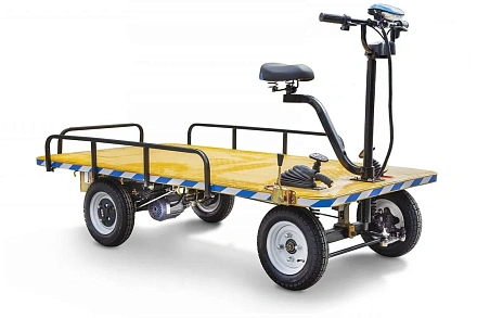 Платформенная тележка электрическая Rutrike СКЛАД 1800