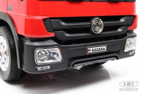 Детский электромобиль Rivertoys A222AA (пожарная)