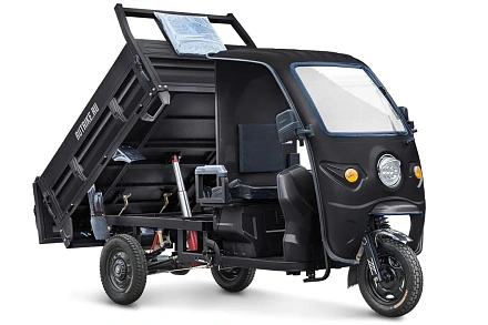 Грузовой электрический трицикл Rutrike D5 КАБИНА гидравлика 1700 60V1200W