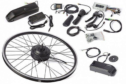 КОМПЛЕКТ Eltreco 36V 350W LCD 26" передний + АКБ 36V 10Ah (HL)