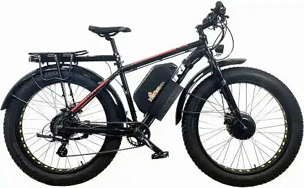 Полноприводный электрофэтбайк Horza Stark Fat Dual