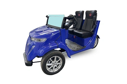 Гольфкар трицикл  Elecar 5E-TIGARBO 2 Tricycle Cabrio Синий
