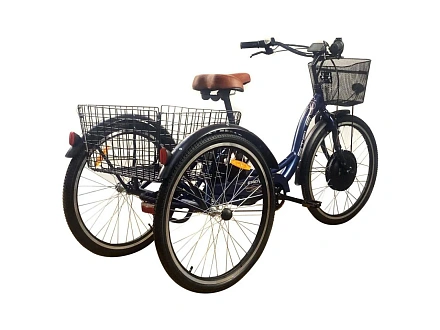 Электровелосипед трехколесный Horza Stels Energy с корзиной