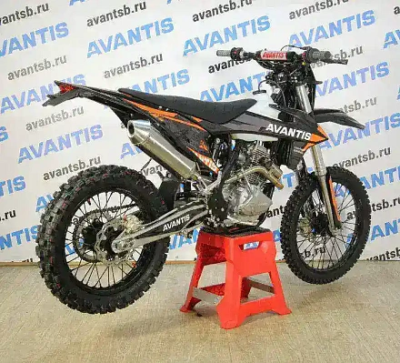Мотоцикл эндуро Avantis ENDURO 250 CARB (PR250/172FMM-5 DESIGN KT ЧЕРНЫЙ) KKE С ПТС