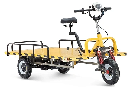 Платформенная тележка электрическая RuTrike ТАКСА ВАЙД