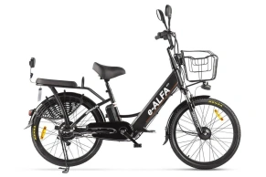 Электровелосипед Green City e-ALFA new с корзиной