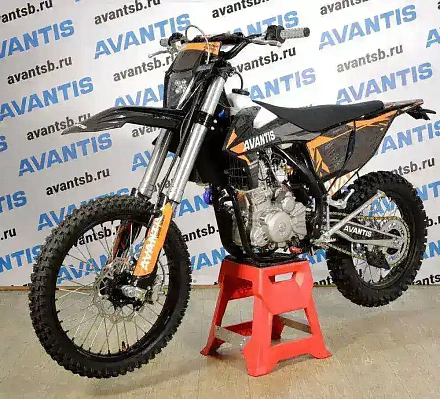 Мотоцикл Avantis ENDURO 300 CARB (CBS300/174MN-3 DESIGN KTM ЧЕРНЫЙ) KKE С ПТС