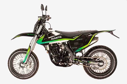 Мотоцикл кроссовый AVANTIS A7 NEW Lite Motard (CB250-F/172FMM-3A) KKE (2023) ПТС