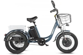 Электротрицикл Eltreco Porter Fat 700 с корзиной
