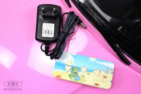 Детский электромобиль Rivertoys Porsche A444AA(кожа-EVA)