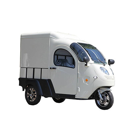 Электротрицикл грузовой Green Camel Тендер 5 (72V 2500W) закрытые кабина и кузов