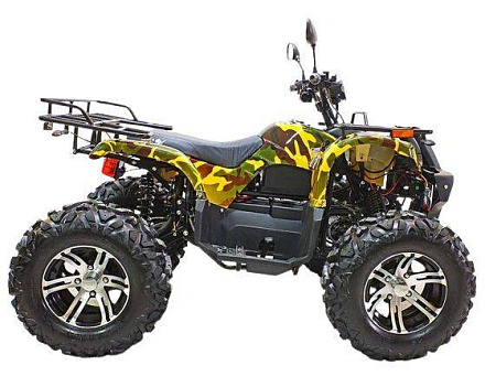 Электроквадроцикл Green Camel Сахара A3400 4x4 (72V 3400W R12 alum Дифференциал)