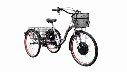 Электровелосипед трехколесный Horza Stels Trike 26-1000