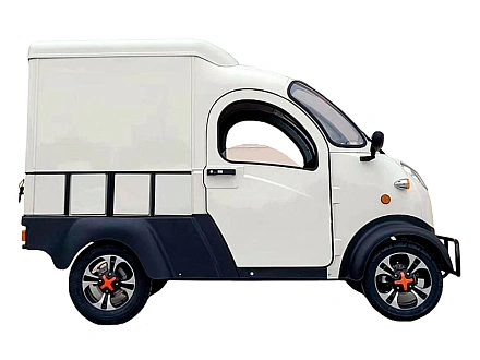 Квадрицикл грузовой Green Camel Тендер X1200 Квадро (72V 2500W) кабина, BOX, понижающая