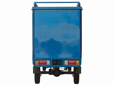 Грузовой электрический трицикл с кабиной Силач-500