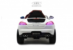 Детский электромобиль Rivertoys Porsche A444AA(кожа-EVA)