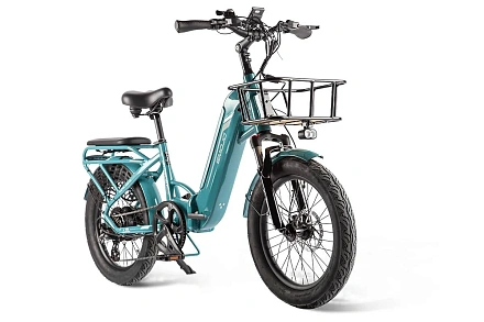 Электровелосипед Eltreco BOBCAT PRO с корзиной