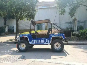 Электромобиль Green Camel Джип (60V 1500W R8 Дифференциал)