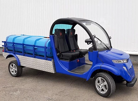 Электромобиль грузовой с ёмкостью для воды Elecargo 5E-TIGARBO K1