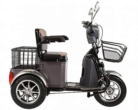 Электротрицикл Rutrike S1 V2 с большой корзиной